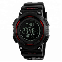 skmei 1259 latest watches compass sport 5atm multifunction digital watch